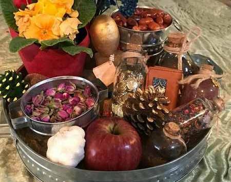 عکس ایده هفت سین با صندوقچه