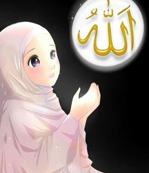 عکس رمضان کریم دخترانه