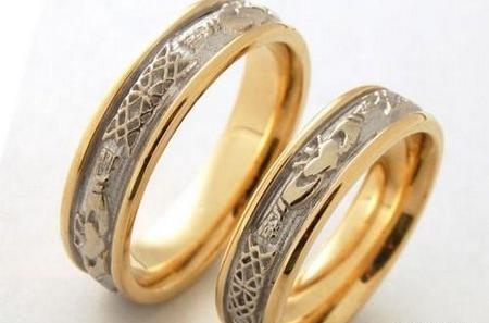 عکس حلقه ازدواج تکی