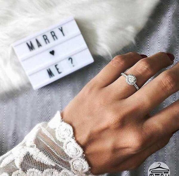 عکس حلقه ازدواج تکی