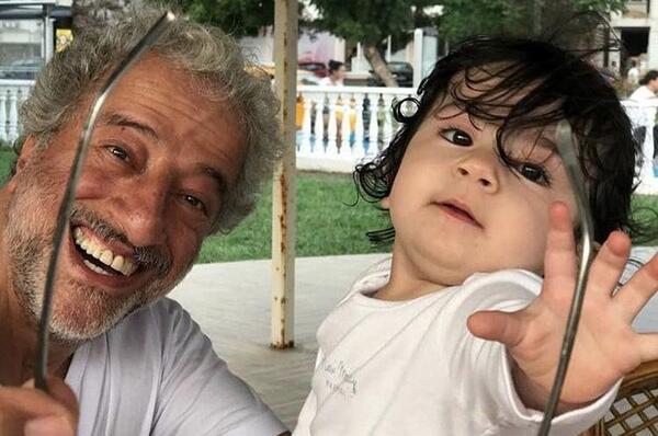 عکس بابا پنجعلی با زنش