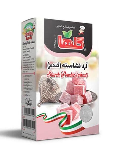 عکس نشاسته ذرت و گندم
