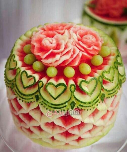 عکس هندوانه یلدایی