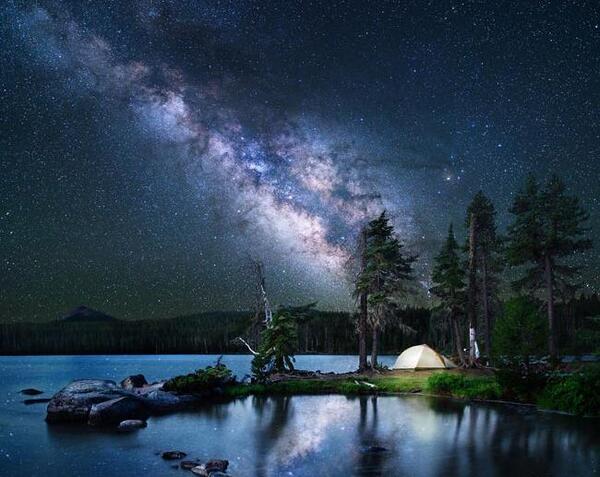 عکس شب ستاره باران
