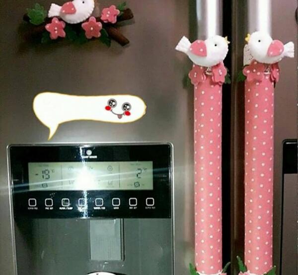 عکس ایده برای دستگیره یخچال