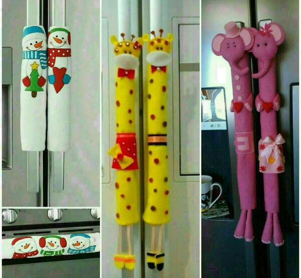 عکس ایده برای دستگیره یخچال