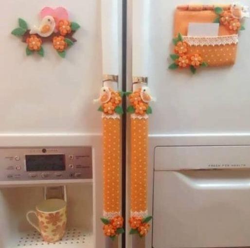 عکس ایده برای دستگیره یخچال