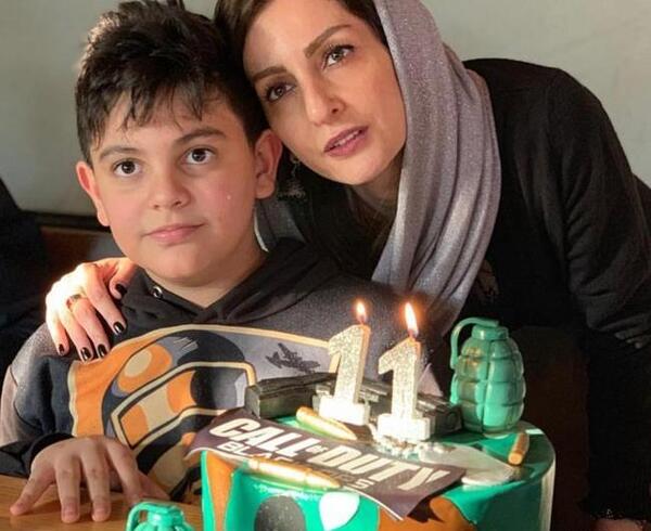 عکس بارداری شقایق دهقان