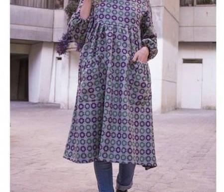 عکس مانتو نخی دخترانه شیک