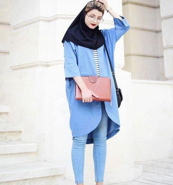 عکس مانتو نخی دخترانه شیک