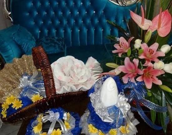 عکس ایده چیدمان عیدی عروس