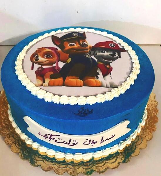 چسباندن عکس غیر خوراکی روی کیک