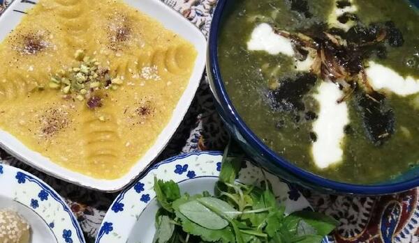 عکس اش رشته خانگی
