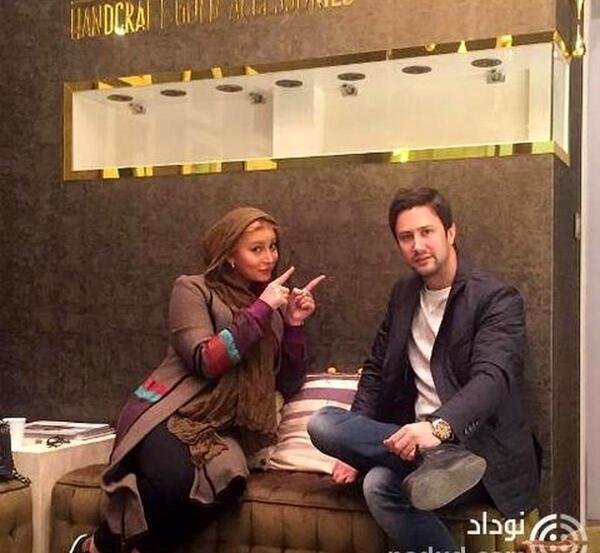 عکس تولد دختر فریبا نادری