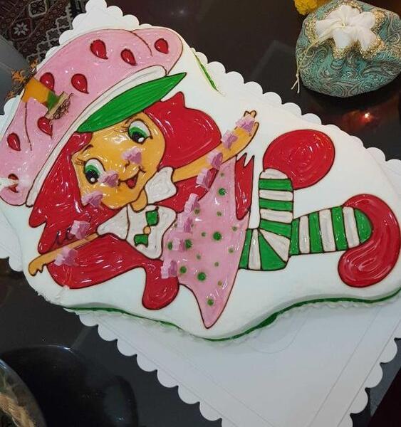 عکس کیک تولد نازنین زهرا