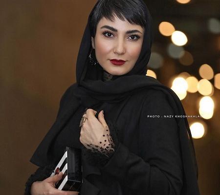 عکس سمیرا حسن پور با مانتو جلو باز