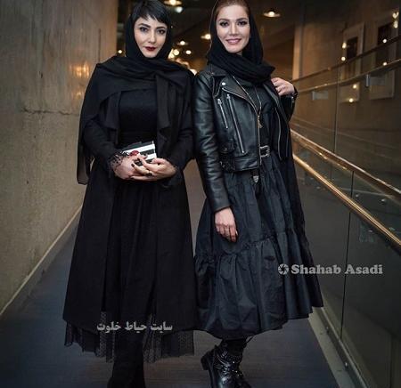 عکس سمیرا حسن پور با مانتو جلو باز
