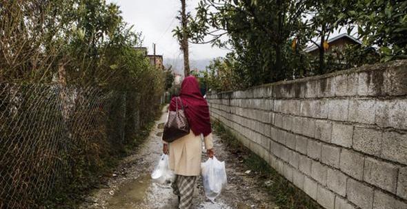 عکس زیباترین دختر گلفروش تهران