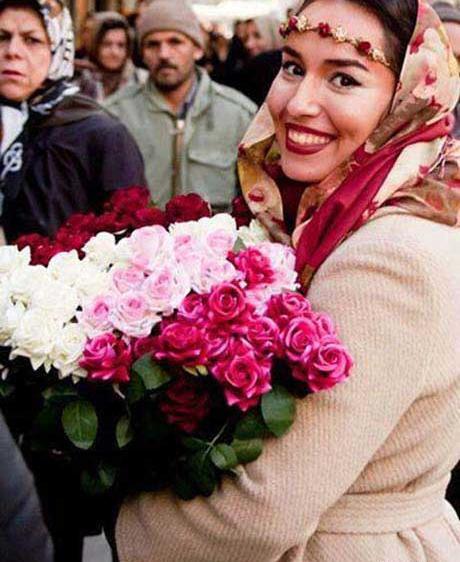 عکس زیباترین دختر گلفروش تهران