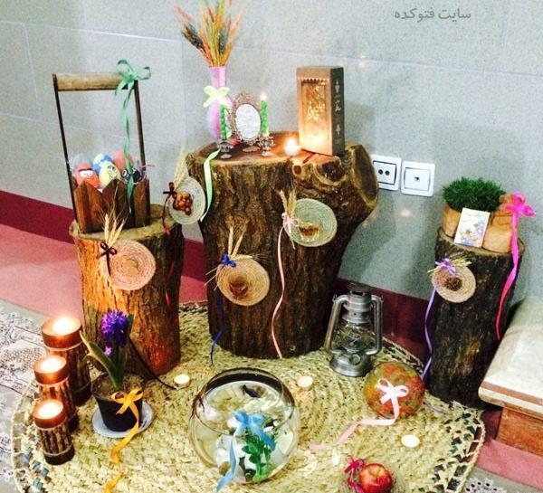 عکس ایده تزیین هفت سین عروس