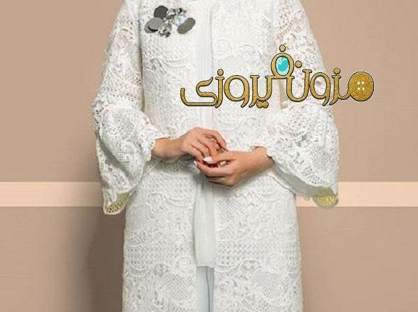 عکس مدل مانتو دخترانه گیپور