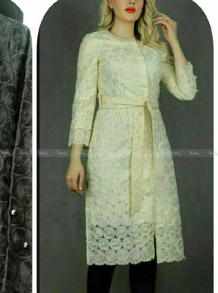 عکس مدل مانتو دخترانه گیپور