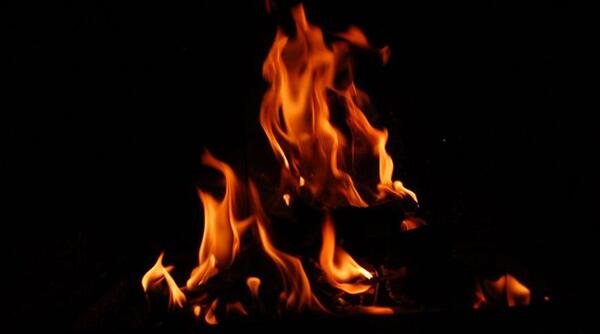 عکس آتش واقعی