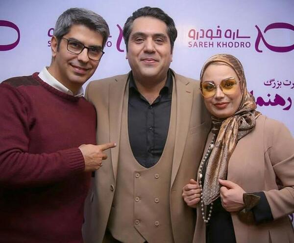 عکس صبا راد و مانی رهنما