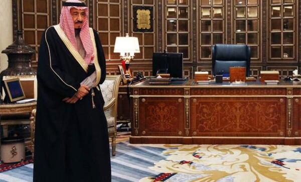 عکس شاه عربستان