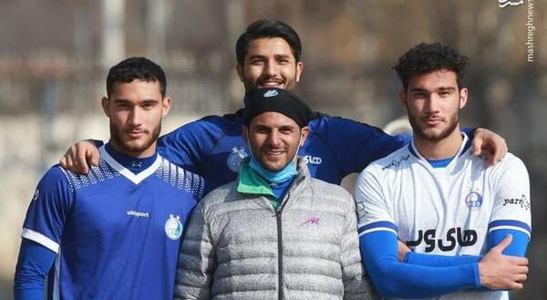 عکس احسان و عرفان