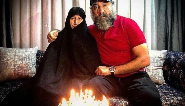 عکس حامد اژدری و همسرش