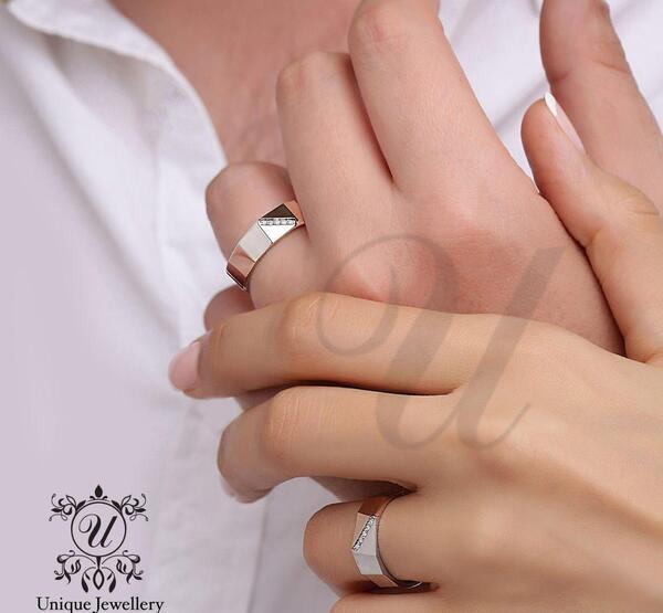 عکس حلقه ازدواج مردانه