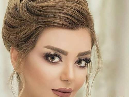 عکس عروس رنگ مو