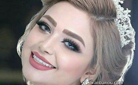 عکس عروس رنگ مو