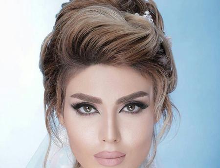 عکس عروس رنگ مو