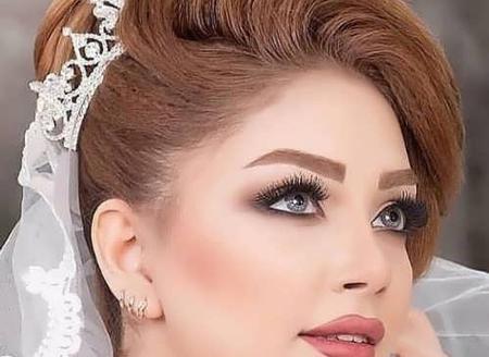 عکس عروس رنگ مو