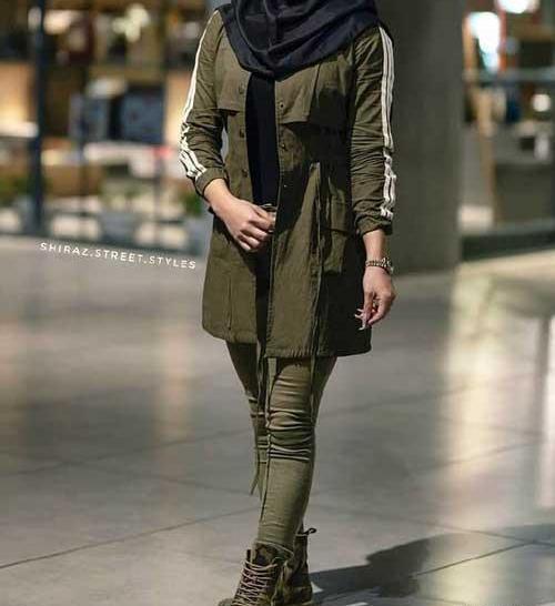 عکس مانتو اسپرت ورزشی