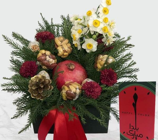 عکس دسته گل یلدا