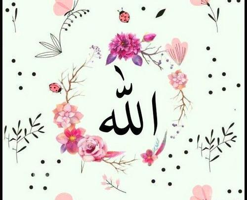 عکس الله صورتی