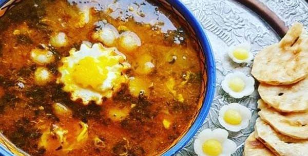 عکس غذا اشکنه