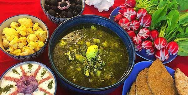 عکس غذا اشکنه