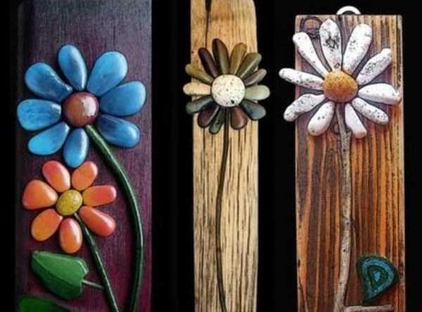 عکس ایده برای کاردستی با سنگ