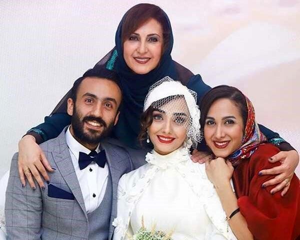 عکس فاطمه گودرزی و عروسش