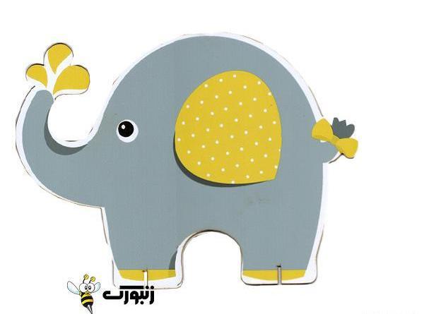 عکس یک فیل عروسکی