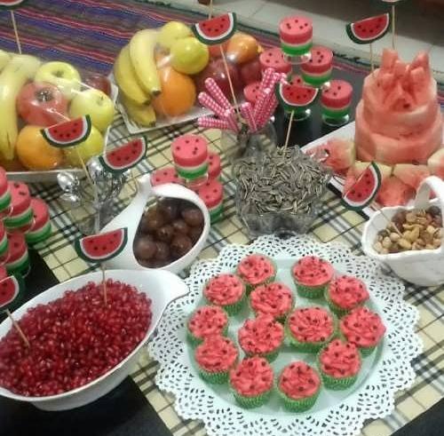 عکس ایده غذا شب یلدا