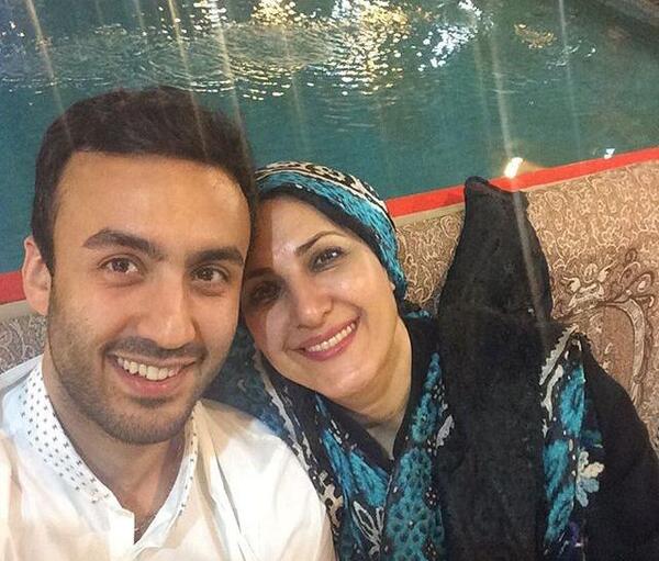 عکس فاطمه گودرزی و برادرش