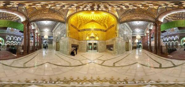 عکس سه بعدی امام حسین