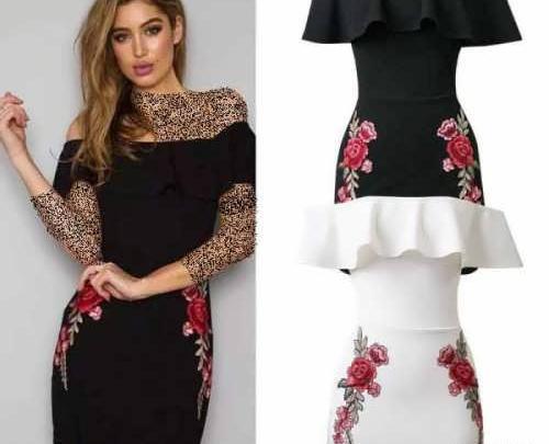 عکس مدل لباس مجلسی کوتاه ژورنال