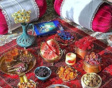 عکس تزیین یلدا