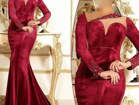 عکس لباس مجلسی زنانه شیک طرح جدید